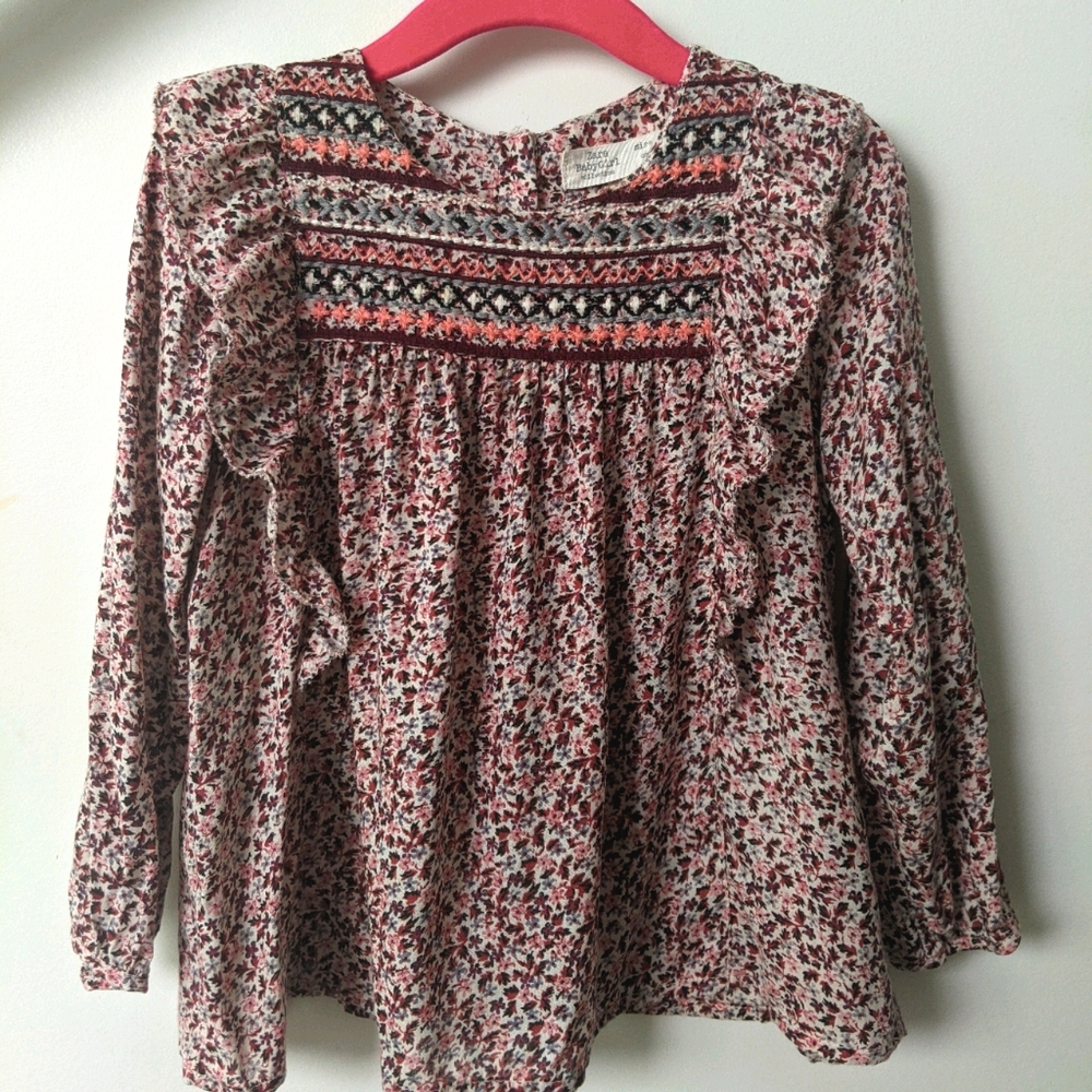Zara Babygirl Collection Boho Top